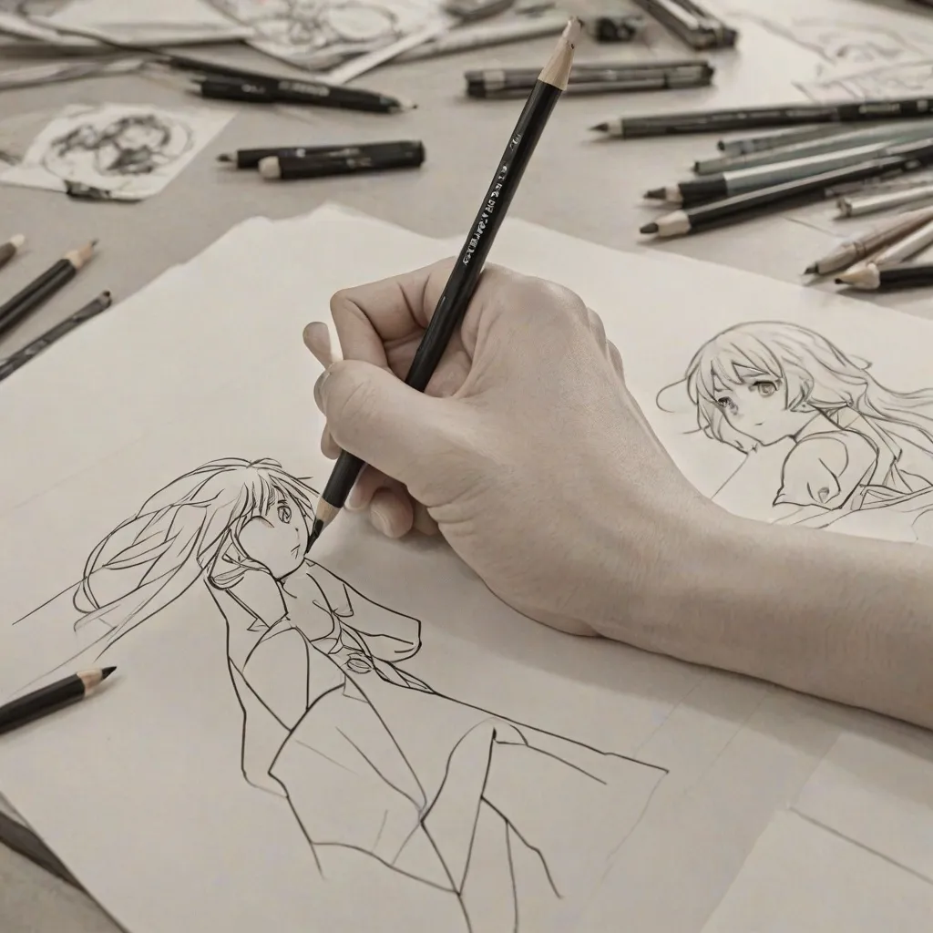 Jak narysować człowieka anime? Proste kroki